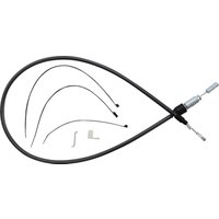 Image of 42346HE - Magnum Shielding Pearl Quick Connect Clutch Cable For Harley Davidson FLDE 1750 2018-2020 101.5 cm (40") - Black