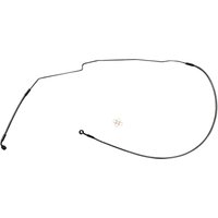 AS475142 - Magnum Shielding Braided Brake Hose For Indian Challenger 108 2020-2022 Front +5.1 cm (2") - Black/Black Pearl