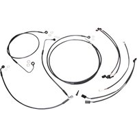 486821 - Magnum Shielding XR Handlebar Cable Install Kit For Harley Davidson FLSS 1800 2016 30.5 - 35.5cm (12" - 14") - Black