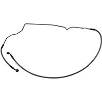 AS475033 - Magnum Shielding Braided Front Brake Hose For Indian Scout 60 2021-2022 Front/Upper - Black/Black Pearl