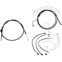 4861152 - Magnum Shielding XR Handlebar Cable Install Kit For Harley Davidson FLHR 1750 2021-2022 38 - 43cm (15" - 17") - Black