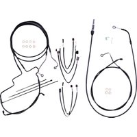 4861192 - Magnum Shielding XR Handlebar Cable Install Kit For Harley Davidson FLH 1868 2021 38 - 43cm (15" - 17") - Black
