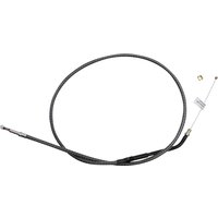 74362 - Magnum Shielding KarbonFibr Braided Throttle/Idle Cable For Harley Davidson XL 1200 C 2007-2020 81 cm (31-7/8") - Carbon Fiber/Silver