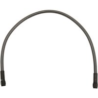 Image of AS4519 - Magnum Shielding Braided Universal ABS Brake Hose 48.5 cm (19") - Black/Black Pearl