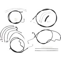 4861012 - Magnum Shielding XR Handlebar Cable Install Kit For Harley Davidson FLHRXS 1868 2021-2024 38 - 43cm (15" - 17") - Black