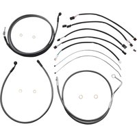 787422 - Magnum Shielding KarbonFibr Designer Handlebar Cable Install Kit For Harley Davidson FLHRXS 1750 2017-2018 38 - 43cm (15" - 17") - Carbon Fiber/Silver
