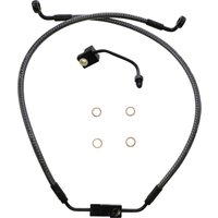 AS77006 - Magnum Shielding KarbonFibr Lower Brake Hose For Harley Davidson FXDF 1584 ABS 2012 Front/Lower