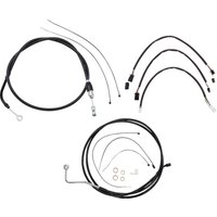 4861172 - Magnum Shielding XR Handlebar Cable Install Kit For Harley Davidson FLH 1868 2021 38 - 43cm (15" - 17") - Black