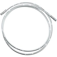 Image of AS3574 - Magnum Shielding Braided Universal ABS Brake Hose 188 cm (74") - Chrome/Sterling Chromite® II