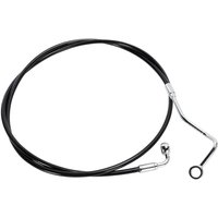 SBC1407-30 - Magnum Shielding XR Stainless Brake Hose For Harley Davidson FLS 1690 2015-2016 Front 89.5 cm (35-1/4") - Black/Chrome