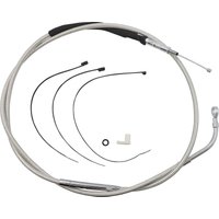 523610HE - Magnum Shielding High-Efficiency Stainless Clutch Cable For Harley Davidson FLH 1868 2021 192.4 cm (75-3/4") - Polished