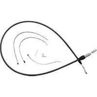 Image of 423414HE - Magnum Shielding Pearl Quick Connect Clutch Cable For Harley Davidson FLDE 1750 2018-2020 122 cm (48") - Black