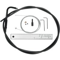 493529 - Magnum Shielding BYO Build Your Own Control Cable Kit For Harley Davidson FLD 1690 2012-2013 132 cm (52") - Black