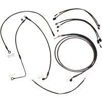 487821 - Magnum Shielding Pearl Designer Handlebar Cable Install Kit For Harley Davidson FLSS 1800 2016 30.5 - 35.5cm (12" - 14") - Black
