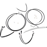 489422 - Magnum Shielding XR Handlebar Cable Install Kit For Harley Davidson FLHRXS 1750 2017-2018 38 - 43cm (15" - 17") - Black/Chrome