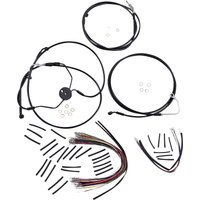486022 - Magnum Shielding XR Handlebar Cable Install Kit For Harley Davidson FLTRSE3 1800 2009 38 - 43cm (15" - 17") - Black