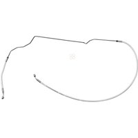 Image of AS375029 - Magnum Shielding Braided Brake Hose For Indian Scout 60 2021-2022 Standard Front/Upper - Chrome/Sterling Chromite® II