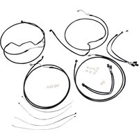 486412 - Magnum Shielding XR Handlebar Cable Install Kit For Harley Davidson FLHRXS 1750 2017-2018 38 - 43cm (15" - 17") - Black