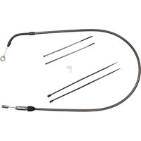 Image of 423510HE - Magnum Shielding Pearl Quick Connect Clutch Cable For Harley Davidson FLDE 1750 2018-2020 124.5 cm (49") - Black