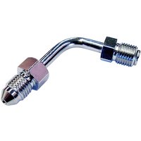 AS37026 - Magnum Shielding ABS Brake Hose Adapter For Harley Davidson FLDE 1750 2018-2020 Upper - Chrome/Sterling Chromite® II