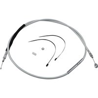 3223HE - Magnum Shielding Sterling Chromite II Clutch Cable For Harley Davidson FLHR 1584 2007-2008 160 cm (62-15/16") - Chrome