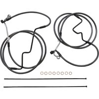 487993 - Magnum Shielding Pearl Designer Handlebar Cable Install Kit For Harley Davidson FLHR 1750 2021-2022 45.5 - 51cm (18" - 20") - Black