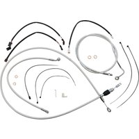 3871141 - Magnum Shielding Sterling Chromite II Designer Handlebar Cable Install Kit For Harley Davidson FLTRK 1868 2021-2024 30.5 - 35.5cm (12" - 14") - Chrome/Clear-Coated