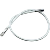 Image of AS3526 - Magnum Shielding Braided Universal ABS Brake Hose 66 cm (26") - Chrome/Sterling Chromite® II