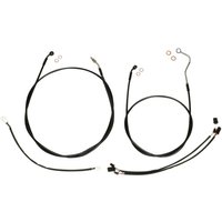 486851 - Magnum Shielding XR Handlebar Cable Install Kit For Harley Davidson FLHT 1750 2019-2020 30.5 - 35.5cm (12" - 14") - Black