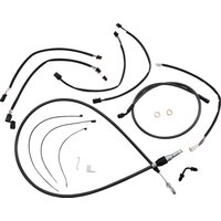 4871161 - Magnum Shielding Pearl Designer Handlebar Cable Install Kit For Harley Davidson FXFB 1750 2018-2019 30.5 - 35.5cm (12" - 14") - Black