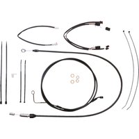 4861141 - Magnum Shielding XR Handlebar Cable Install Kit For Harley Davidson FLTRK 1868 2021-2024 30.5 - 35.5cm (12" - 14") - Black