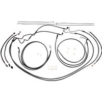 787842 - Magnum Shielding KarbonFibr Designer Handlebar Cable Install Kit For Harley Davidson FLHT 1750 2019-2020 38 - 43cm (15" - 17") - Carbon Fiber/Silver