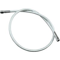 Image of AS3530 - Magnum Shielding Braided Universal ABS Brake Hose 76 cm (30") - Chrome/Sterling Chromite® II