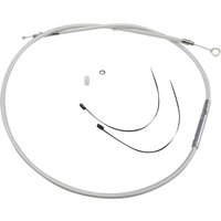 32126HE - Magnum Shielding Sterling Chromite II Clutch Cable For Harley Davidson FLHR 1340 1994-1998 174.5 cm (68-11/16") - Chrome