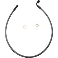 AS778030 - Magnum Shielding KarbonFibr Designer Series ABS-Specific Front Upper Brake Kit For Harley Davidson FXDR1868 2019 76 cm (30") - Carbon Fiber/KARBONFIBR/Silver