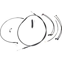 486961 - Magnum Shielding XR Handlebar Cable Install Kit For Harley Davidson FLDE 1750 2018-2020 30.5 - 35.5cm (12" - 14") - Black