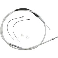387981 - Magnum Shielding Sterling Chromite II Designer Handlebar Cable Install Kit For Harley Davidson FLTRK 1868 2021-2024 30.5 - 35.5cm (12" - 14") - Chrome/Clear-Coated