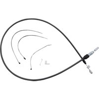 Image of 423418HE - Magnum Shielding Pearl Quick Connect Clutch Cable For Harley Davidson FLDE 1750 2018-2020 132 cm (52") - Black