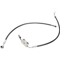 SBC1326-21 - Magnum Shielding EXtreme Response Front Brake Hose Kit for ABS For Harley Davidson XL 1200 T Front 42 cm (16-1/2")/53.5 cm (21") - Black/Chrome