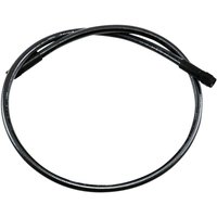 Image of AS4530 - Magnum Shielding Braided Universal ABS Brake Hose 76 cm (30") - Black/Black Pearl