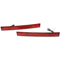 45-8929-BX-LB1 - Parts Unlimited Saddlebag Side Light Set For Honda GL 1500 1988-1990 Red
