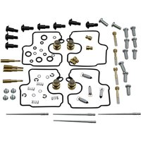 26-1685 - Parts Unlimited Carburettor Repair Kit For Kawasaki ZX-6 R 600 1998-1999 - Black/Gold/Silver