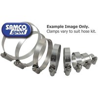 Image of CK KTM-109 - Samco Radiator Clamp Kit For KTM Duke 250 2017-2020 - Steel