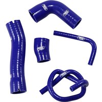 Image of BMW-9-BL - Samco Radiator Hose Kit For BMW S 1000 RR 2019-2022 - Blue