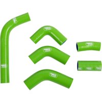 Image of KAW-103-GN - Samco Race Fit Radiator Hose Kit For Kawasaki KX450 2024-2025 - Green