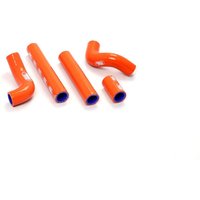 KTM-54-OR - Samco Radiator Hose Kit For KTM EXC250 2012-2016 - Orange