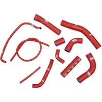 Image of YAM-17-RD - Samco Radiator Hose Kit For Yamaha YZF-R6 600 2006-2023 - Red