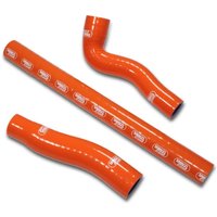 KTM-105-OR - Samco Radiator Hose Kit For Gas Gas MC125 2021-2024 - Orange