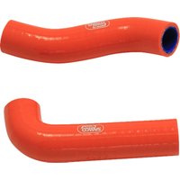 Image of KTM-97-OR - Samco Race Fit Radiator Hose Kit For KTM SX85 2018-2023 - Orange