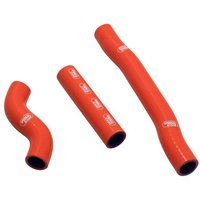 KTM-88-OR - Samco Radiator Hose Kit For KTM SX250 2017-2018 - Orange